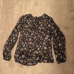 Loft, small, navy floral